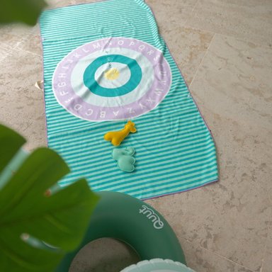 TOALLA PLAYA QUUT TIRO AL BLANCO MULTICOLOR JUEGO TAMAÑO M - 3