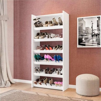 GAUDI MUEBLE ZAPATERA MALINAS - BLANCO - 3