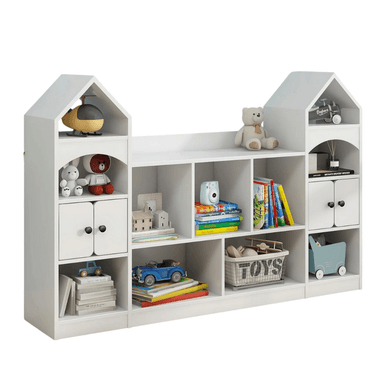 LIBRERO MUEBLES GAUDI BLANCO ESTANTE ORGANIZADOR INFANTIL BALBO