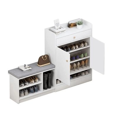 ZAPATERA MUEBLES GAUDI BLANCO KOA
