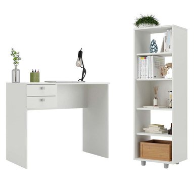 ESCRITORIO + LIBRERO HOLANDA - MUEBLES GAUD