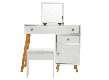 ESCRITORIO TOCADOR MUEBLES GAUDI BLANCO YOLANDA