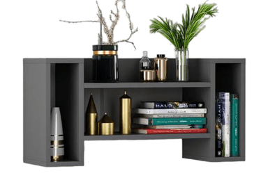 REPISA GADY FLOTANTE NEGRO MUEBLES GAUDI