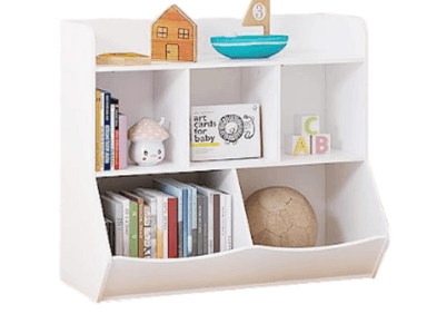 LIBRERO INFANTIL CABO MUEBLES GAUDI BLANCO