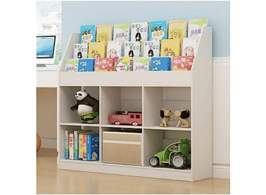 LIBRERO JUGUETERO INFANTIL POLO BLANCO MUEBLES GAUDI - 2