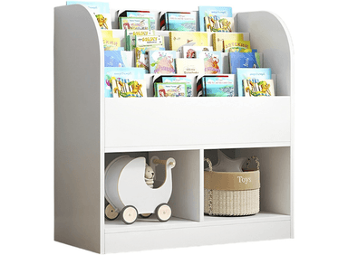 LIBRERO MUEBLES GAUDI ALEN BLANCO 3 NIVELES