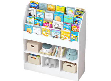 LIBRERO INFANTIL MUEBLES GAUDI SKIPPER BLANCO