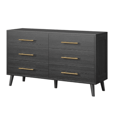 CÓMODA MUEBLES GAUDI NEGRO CHESTER