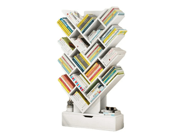 LIBRERO MUEBLES GAUDI BLANCO ESTANTE AMELI