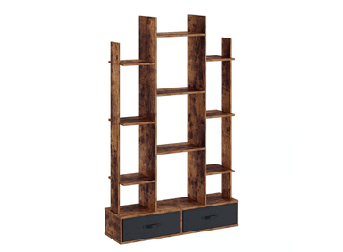 LIBRERO MUEBLES GAUDI CARAMELO ESTANTE YOKOHAMA