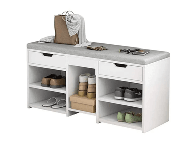 ZAPATERA MUEBLES GAUDI BLANCO UMA