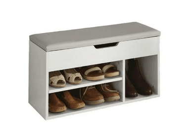 ZAPATERA MUEBLES GAUDI BLANCO BAÚL MARILYN