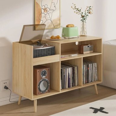 MUEBLE ESTANTE TOCADISCO ARATH DUNA MUEBLES GAUDI - 2