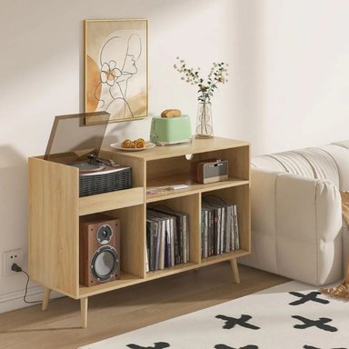MUEBLE ESTANTE TOCADISCO ARATH DUNA MUEBLES GAUDI - 3