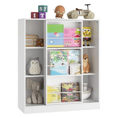 ESTANTE LIBRERO INFANTIL SANTI BLANCO MUEBLES GAUDI