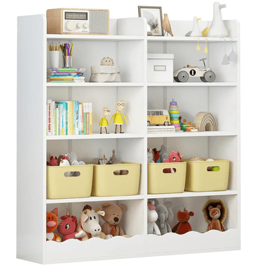 ESTANTE MULTIUSOS INFANTIL WALDO BLANCO MUEBLES GAUDI