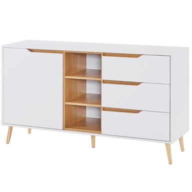 APARADOR ZAQUIEL BLANCO Y DUNA MUEBLES GAUDI