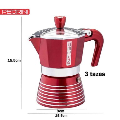 CAFETERA MOKA ITALIANA INFINITY PASION 3 TZ - 3