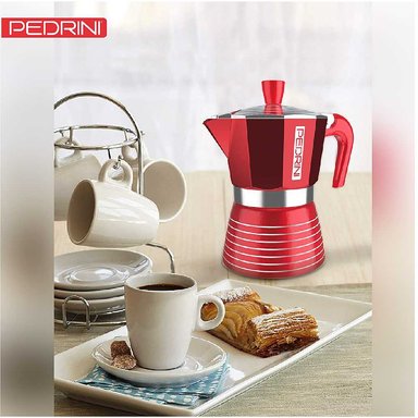 CAFETERA PEDRINI INFINIITY EXPRESSO MOKA ITALIANA INFINITY PASION 6 TZ