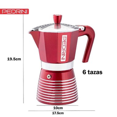 CAFETERA PEDRINI INFINIITY EXPRESSO MOKA ITALIANA INFINITY PASION 6 TZ - 4