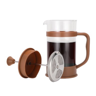 PRENSA FRANCESA VIDRIO COLOR BROWN 600 ML