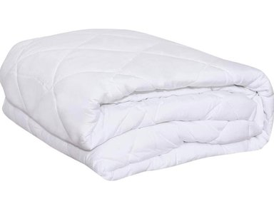 PROTECTOR COLCHÓN TEFI HOME 1.5 PLAZAS ALGODÓN PIMA BLANCO IMPERMEABLE - 5