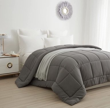 EDREDÓN TEFI HOME 1.5 PLAZAS ALGODÓN LISOS MONOCROMO 250 HILOS