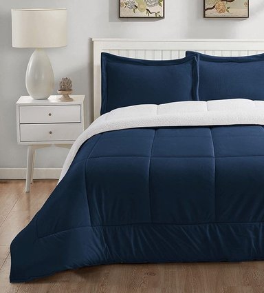 EDREDÓN TEFI HOME 1.5 PLAZAS SHERPA LISOS 250 HILOS