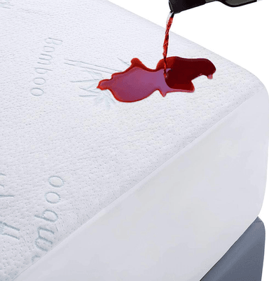 PROTECTOR COLCHÓN TEFI HOME 1.5 PLAZAS BAMBÚ BLANCO