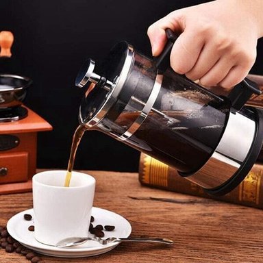 PRENSA COFFEE POINT FRANCESA 350ML CLÁSICO ACERO INOXIDABLE - 4