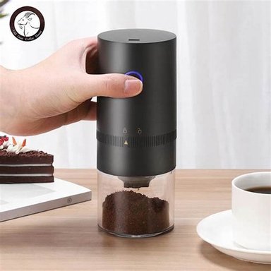 MOLINILLO COFFEE POINT ELECTRICO NEGRO CAFE PORTATIL USB 80GR - 2