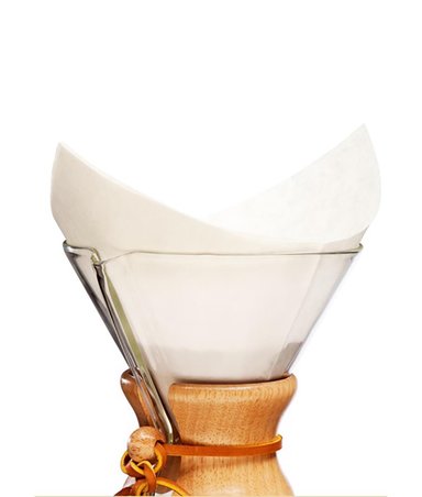CAFETERA DE GOTEO CHEMEX PRISMÁTICO 600ML + 100 FILTROS PAPEL - 4