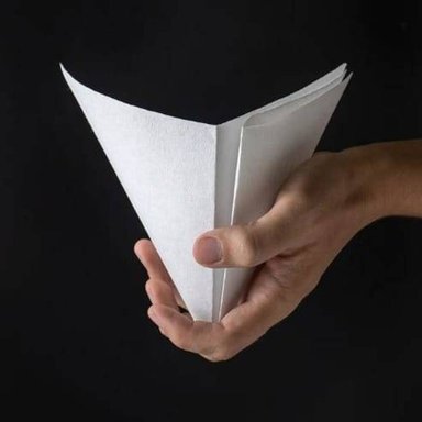 FILTROS COFFEE POINT CUADRADO BLANCO PAPEL CHEMEX 600/800 ML 40 UN