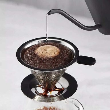 DRIPPER V60 1-4 TZAS ACERO INOXIDABLE