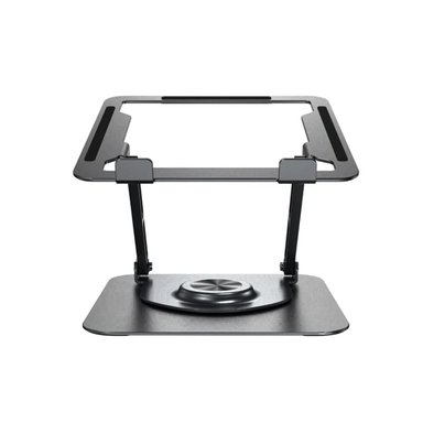 SOPORTE ST SYT LAPTOP CORPORATIVOS FOR BUSINESS ALUMINIO GIRO 360°/PLEGABLE HF147 DARK GREY - 2