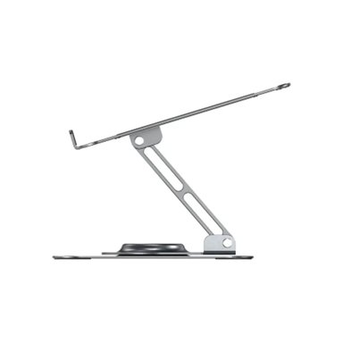 SOPORTE ST SYT LAPTOP CORPORATIVOS FOR BUSINESS ALUMINIO GIRO 360°/PLEGABLE HF147 DARK GREY - 4