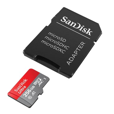 MEMORIA SANDISK 256G MICRO SDXC UHS-I B ULTRA A1 120MBPS SDSQUA4--GN6MA - 2