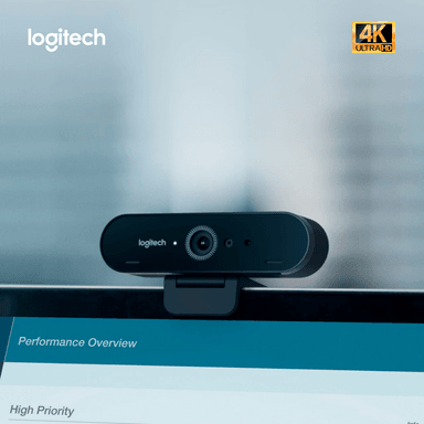 LOGITECH BRIO ULTRA HD 4K PRO CAMARA WEB DE ALTA DEFINICION PARA VIDEOCONFERENCIAS EMPRESARIALES - 3