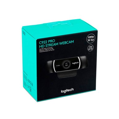 CÁMARA LOGITECH C922 WEBCAM PRO PROFESIONAL CON RESOLUCION FULL HD Y TRIPODE - 6