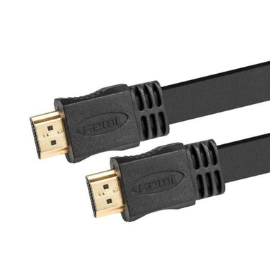 CABLE HDMI XTECH XTC-410 PLANO 3M CALIDAD PREMIUM CONEXIONES ESTABLES NEGRO - 4