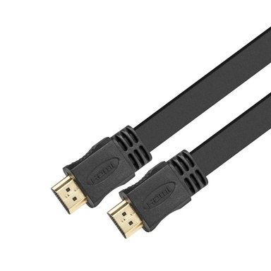 CABLE HDMI XTECH XTC-410 PLANO 3M CALIDAD PREMIUM CONEXIONES ESTABLES NEGRO - 5