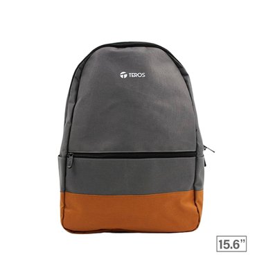 TEROS MOCHILA PARA LAPTOP 156 TE-ACS9020 POLIÉSTER GRIS MARRÓN 