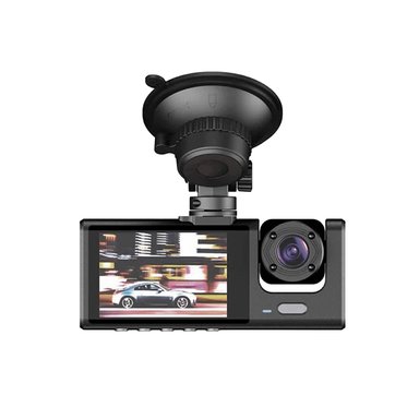 CÁMARA DE AUTO S1 CON DVR / WIFI Y 3 LENTES FULL HD 1080P - 2