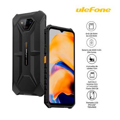 ULEFONE SMARTPHONE ARMOR X13 RUGGED 6GB+6GB VIRTUAL 64GB NFC