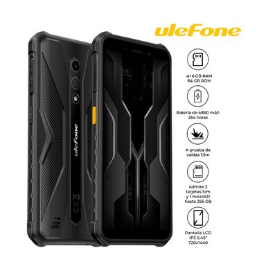 ULEFONE SMARTPHONE ARMOR X12 PRO RUGGED 4GB+6GB 64GB NFC IP68