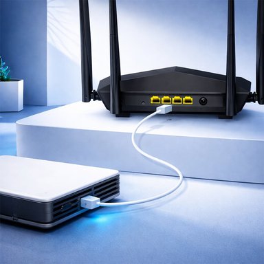 TENDA ROUTER WIFI AC6 AC1200 DOBLE BANDA 4 ANTENAS - 5