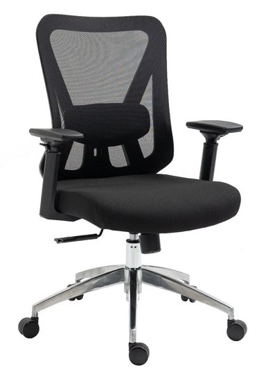 SILLA DE OFICINA VENSO RTA-C4227L NEGRO ERGONOMICA GERENCIAL