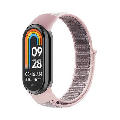 CORREA DE NYLON XIAOMI BAND 8-9 ROSADO