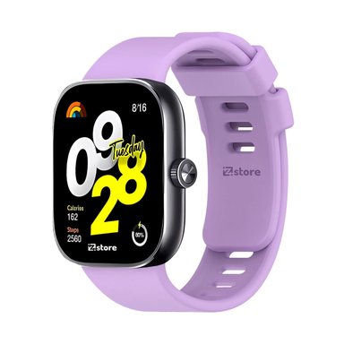 CORREA SILICONA PARA REDMI WATCH 4 / ACTIVE  MORADO