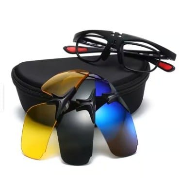 GAFAS DE SOL DEPORTIVAS POLARIZADAS 4 EN 1